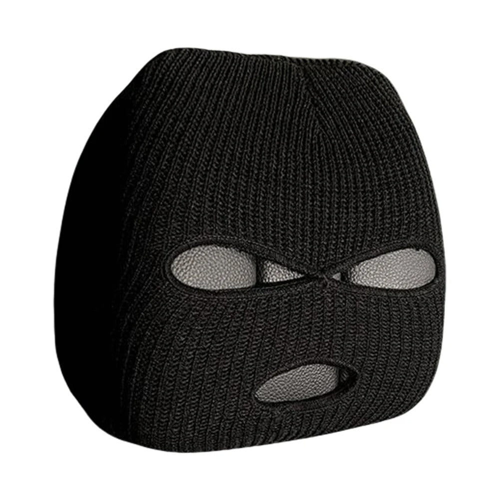 Halloween Masked Person Car Seat Cover Universal